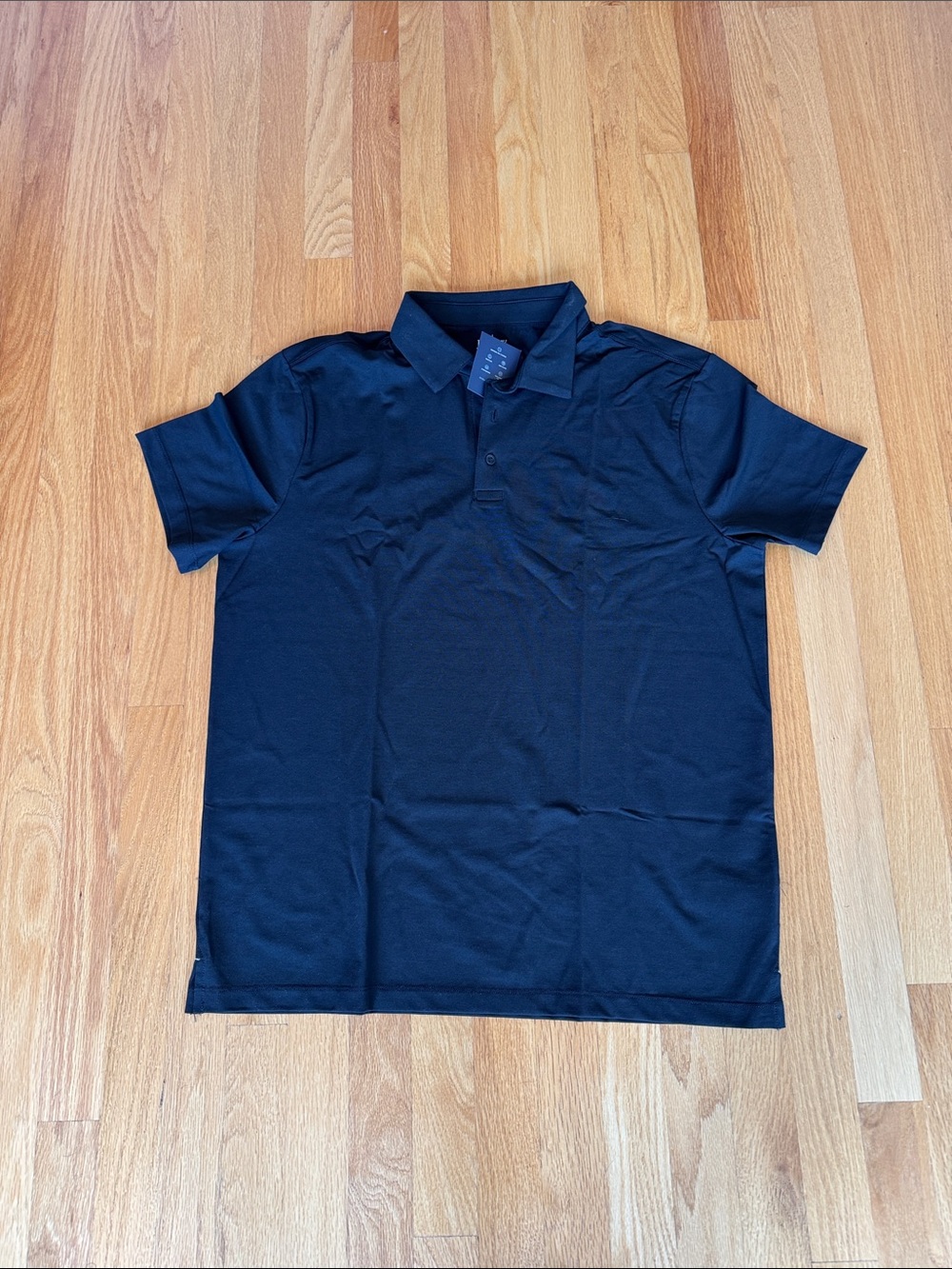 J. Crew Men's Navy Short-Sleeve Polo